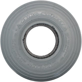 Side view of the 10 x 3 in. (3.00-4) Primo Spirit Foam Filled Wheelchair and Scooter Tire in gray